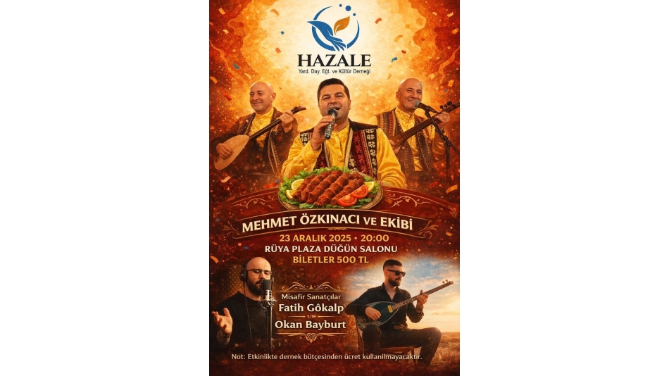 HAZALE DERNEĞİ SIRA GECESİ